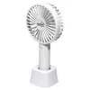 Home HF 9/WH kézi, tölthető ventilátor, 4 W, 10 cm-es lapátátmérő, 3 fokozat, 1200 mAh Li-ion akkumulátor, asztali tartó, fehér thumbnail