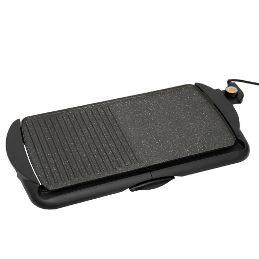 Home HG GR 03 asztali grill, teljesítmény 2000 W, tapadásmentes felület, zsírgyűjtő fiók - 2