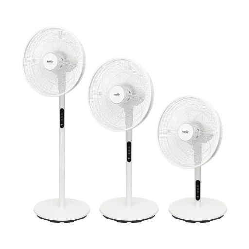 Home SFT40R állóventilátor 3in1, 60 W, 40 cm névleges lapátátmérő, 5 lapát, 4 fokozat, érintőgomb, távirányító, állítható magasság és dőlésszög, LED kijelző - 2