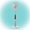 Home SFR 40 3D álló ventilátor, 60 W, 3 fokozat, 40 cm-es lapátátmérő, 3D-s oszcillálás, távirányító, átlátszó lapát, LED kijelző, fehér thumbnail