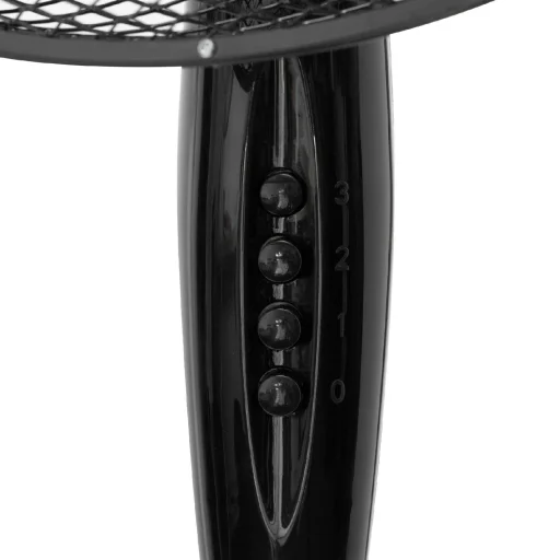 Home SF40BK állóventilátor, 45 W, 40cm-es lapátátmérő, 3 sebességfokozat, oszcillálás, állítható fejdőlésszög, fekete színű - 3