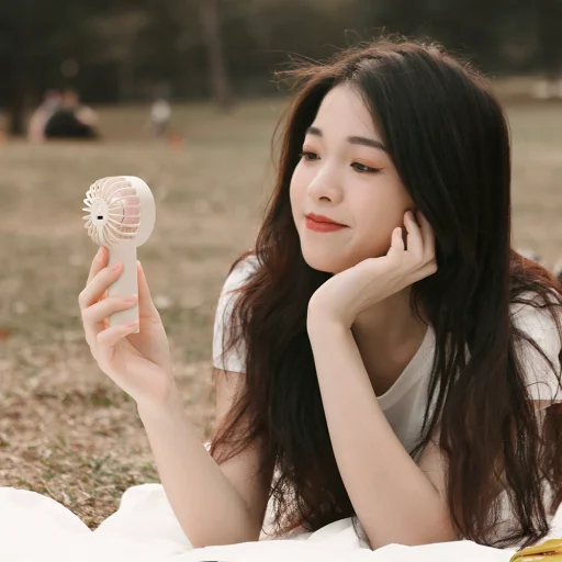 Rock Fan Mini 1800mAh sárga ventilátor - 12