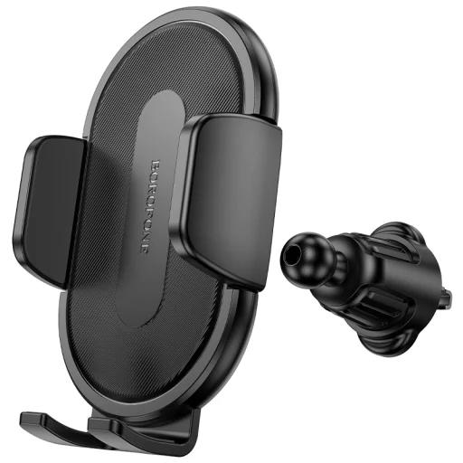 Borofone autós telefontartó BH133 Rio szellőzőre fekete - 2