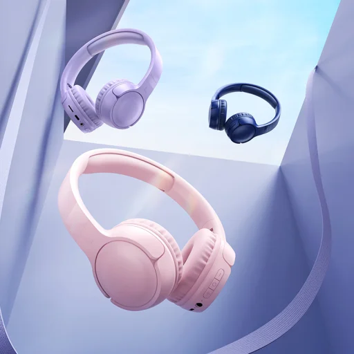 Borofone Fejhallgató BO32 Show bluetooth lila - 3