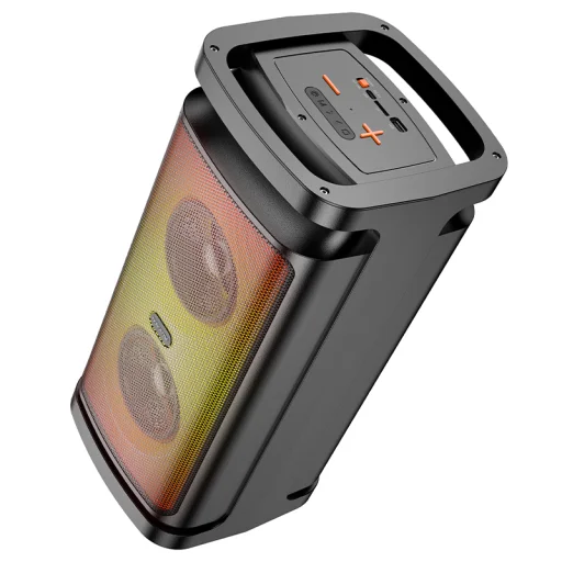 Borofone Hordozható Bluetooth Hangszóró BP25 Vida mikrofon fekete - 5