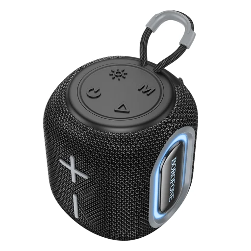 Borofone Hordozható Bluetooth Hangszóró BR39 Kaya szürke - 2