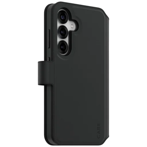 CARE by PanzerGlass Feature Tango 2in1 Wallet tok Samsung Galaxy S25 - Fekete - 2