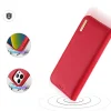 Dux Ducis Hivo bőrtok valódi bőrből, kártya- és dokumentumtartós fliptok iPhone 14 Pro piros thumbnail