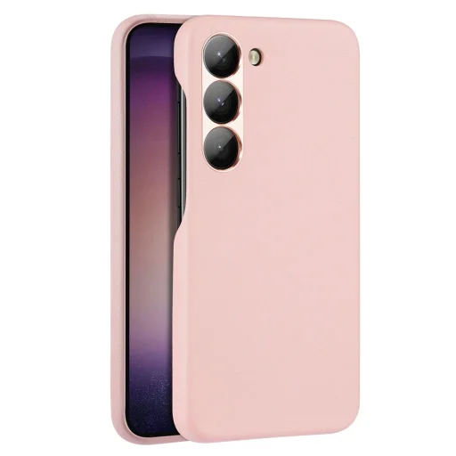Dux Ducis Grit tok Samsung Galaxy S23 elegáns tok műbőrből rózsaszín - 1