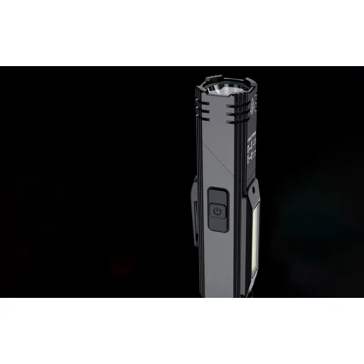 Superfire G19 multifunkcionális zseblámpa, 200lm, USB - 4