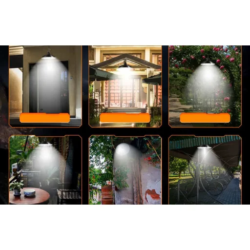 Superfire FF10-B napelemes lámpa - 5