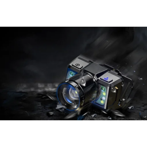 Superfire HL25 fejlámpa, 700lm, USB-C - 7