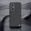 Nillkin Textured Case tartós, erősített tok gél kerettel és nejlon háttal Honor 50 SE fekete tok thumbnail