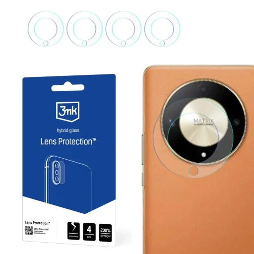 3mk Lens Protection™ hibrid kamera üveg Honor Magic6 Lite 5G-hez - 1