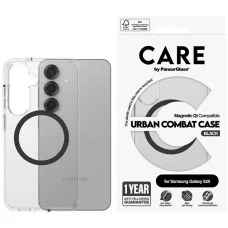 CARE by PanzerGlass Flagship Urban Combat Tok Samsung Galaxy S25 - Átlátszó