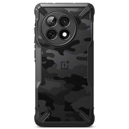 Ringke Fusion X OnePlus 13R Camo Fekete tok - 3