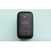  Fali töltő Aukey PA-B4T, 2xUSB-C, 45W (fekete) thumbnail