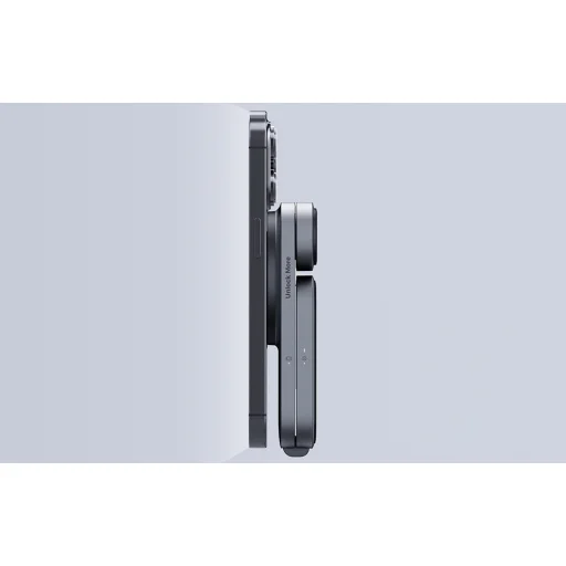 Mágneses vezeték nélküli töltő 3 az 1-ben MagFusion Aukey LC-MC312, 15W Qi2 (szürke) töltállomás - 9