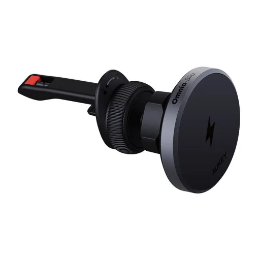 Autós telefontartó Aukey HD-MC13, 15W Qi2 töltővel (fekete) - 3