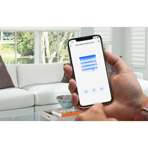 Intelligens Wi-Fi időzítő redőnyökhöz Meross MRS100HK(EU) (HomeKit) - 3