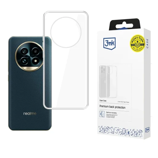 3mk Clear Case tok Realme 13 Pro+ 5G / Realme 13 Pro 5G - átlátszó - 1
