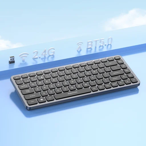 Borofone BG16 Cloud vezeték nélküli billentyűzet fekete - 7