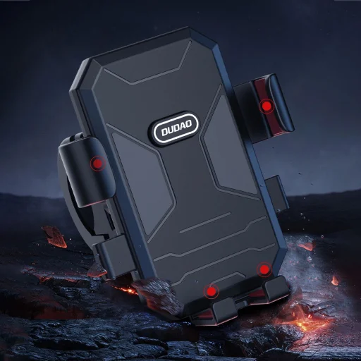 Biciklis/motoros telefontartó Dudao F7C - fekete - 6