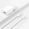 Dudao A4EU USB-A 2.1A fali töltő - fehér + USB-A - micro USB kábel thumbnail