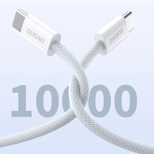Dudao L6C USB-C - USB-C PD 30W kábel 2m - világoskék - 6