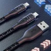 Gyors töltőkábel 120W 1m USB - USB-C Dudao L22T - szürke thumbnail