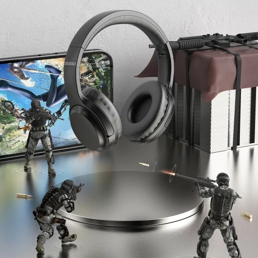 Dudao X22Pro fejhallgató Bluetooth 5.3-mal - fekete - 4