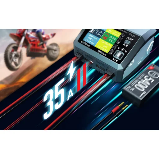 SkyRC D200neo töltő - 4