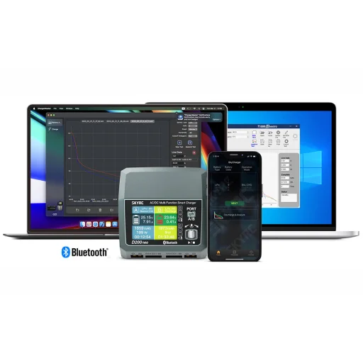 SkyRC D200neo töltő - 9