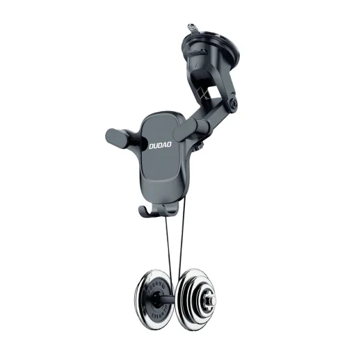 Dudao F5Pro műszerfalra és ablakra erősíthető autós telefontartó - fekete - 6