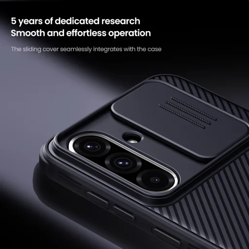 Nillkin CamShield PRO Magnetic kemény tok Samsung Galaxy A36 5G-hez, fekete - 4