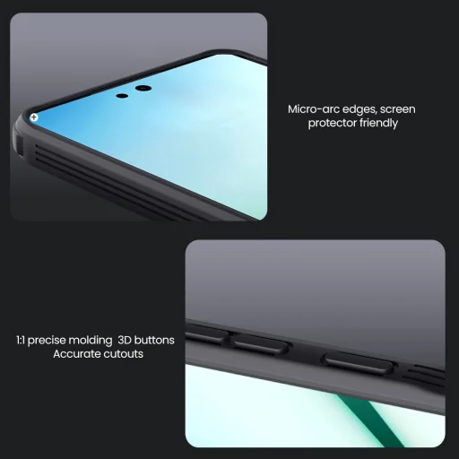 Nillkin CamShield PRO kemény tok Samsung Galaxy A36 5G fekete tok - 7