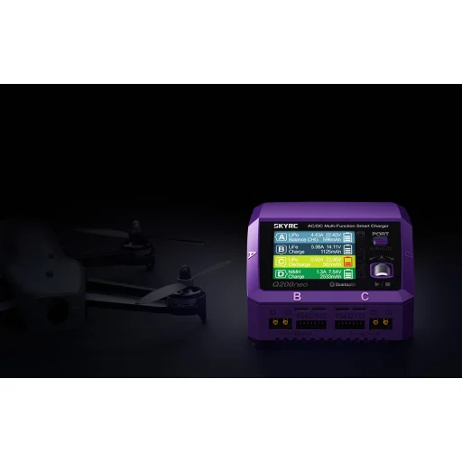 SkyRC Q200neo töltő - 4
