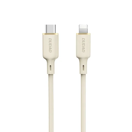 Dudao L7SCL USB-C - Lightning kábel 30W 1m - bézs - 1