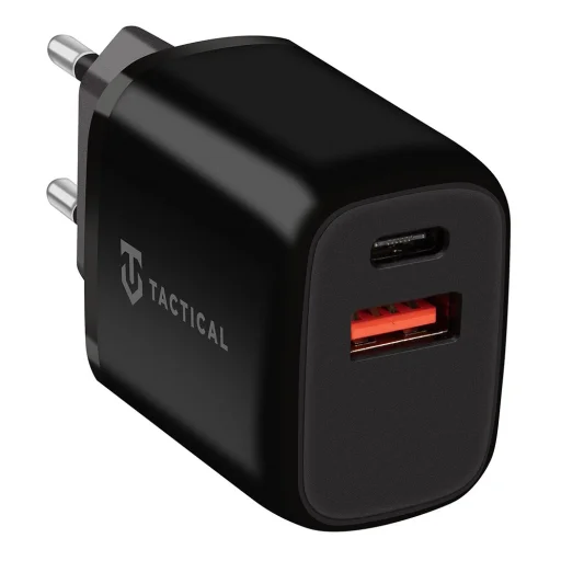 Tactical Base Plug Dual 20W fekete töltő - 1