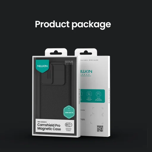 Nillkin CamShield PRO Magnetic kemény tok Samsung Galaxy A36 5G-hez, fekete - 10