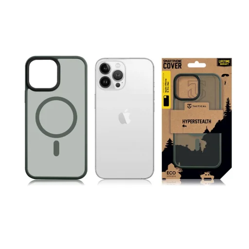 Tactical MagForce Hyperstealth tok iPhone 13 Pro Max-hoz, Erdő Zöld - 3