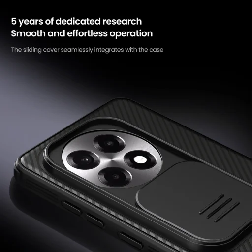 Nillkin CamShield PRO kemény tok OnePlus 13R-hez fekete tok - 3