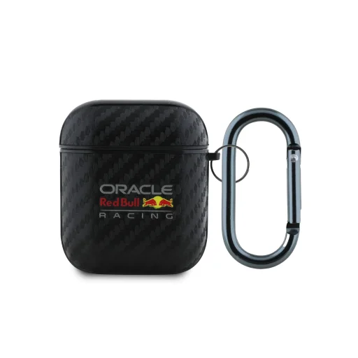 Red Bull PU Carbon tok AirPods 1/2 Fekete - 1