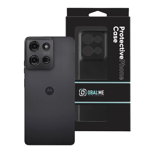 OBAL:ME Matt TPU Tok Motorola G75-höz Fekete Tok - 3
