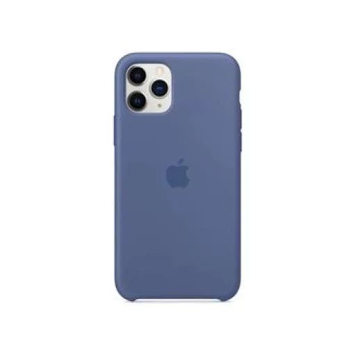 MY172ZM/A Apple Szilikon iPhone 11 Pro-hoz, Len Kék tok - 1