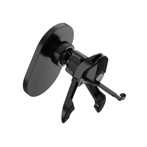 Tech-protect Mm15w-v6 Mágneses Magsafe Stabil Szellőzőrácsos Autós Tartó Vezeték Nélküli Töltő 15W Fekete/fekete - 5