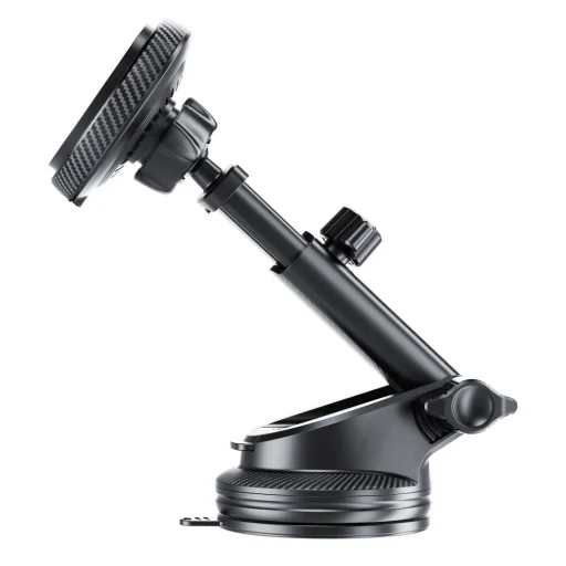 Tech-protect Mm15w-v4 Mágneses Magsafe Műszerfalra és Szellőzőbe Szerelhető Autós Telefontartó Vezeték Nélküli Töltő 15w Fekete - 4