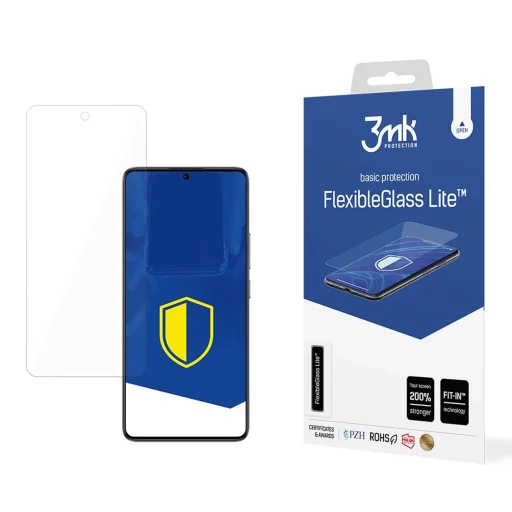 Edzett üveg 3mk FlexibleGlass Lite Xiaomi Poco F6 Pro üvegfólia - 1