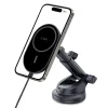 Tech-protect Mm15w-v6 Mágneses Magsafe Műszerfalra és Szellőzőre Rögzíthető Autós Telefontartó Vezeték Nélküli Töltő 15W Fekete/fekete - 2