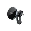 Tech-protect Mm15w-v5 Mágneses Magsafe Stability Ventilációs Rács Autós Tartó Vezeték nélküli Töltő 15w Fekete/fekete - 4